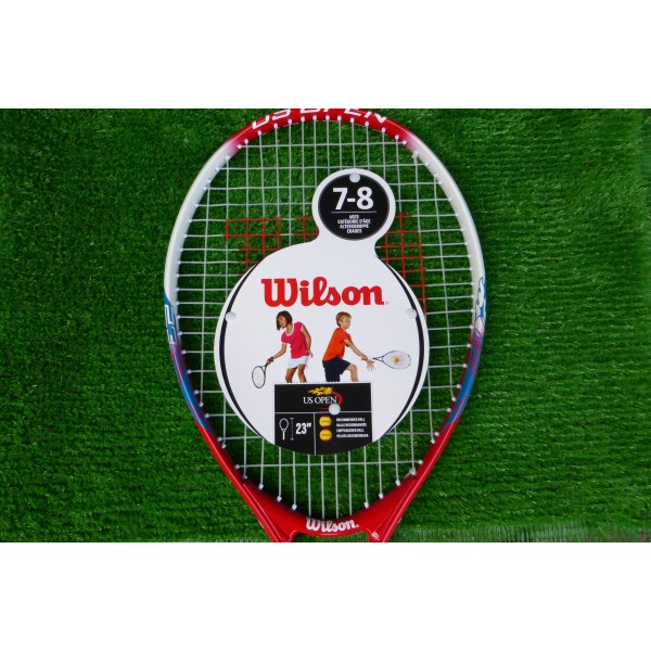 Wilson - US Open Junior Tennis Racket Age 7 - 8 - ONE ONLY REMAINING IN STOCK